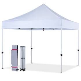 Hlong 619548625981 Pop Up Canopy Tent 10x10 For Outdoor Heavy Duty Commercial Instant Sun Shelte