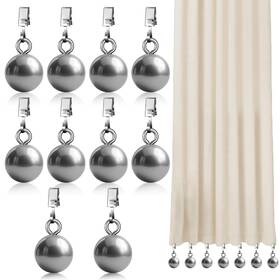Jolauvfj8767 Hoemwarm 10 Pack Outdoor Curtain Weights 6.3 Oz Heavy Duty Tablecloth