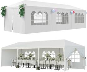 Homgarden 705353925788 10ftx30ft Outdoor Canopy Tent Patio Gazebo With Removable Sidewalls