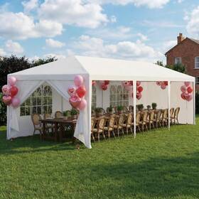 108-m-2-lzj-0316-3.0-l Hoteel 10x30 Party Tent Outdoor Canopy Tents For Parties With 8 Removable Sid