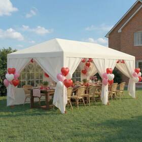 Spc000108m Hoteel 10x20 Party Tent Outdoor Canopy Tents For Parties With 6 Removable Sidewalls