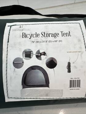 Household Trends 762535475455 Portable Bike Bicycle Motorcycle Storage Shed Tent Brand New 79 Inch X 31.5 65
