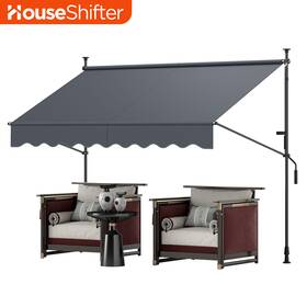 Beysh0b6dl Houseshifter 8.2ft X 3.9ft Patio Awning / Front Door Balcony With Adjustable Handle Rv Shelter