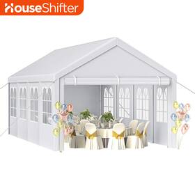 Beyshzb3tt Houseshifter 26x13ft Heavy Duty Canopy Outdoor Waterproof Wedding Tent Galvanized Steel Frame
