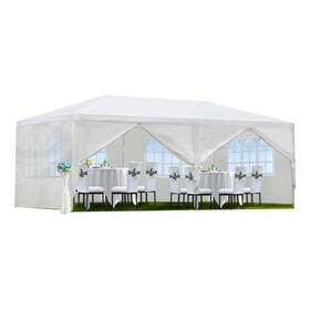 S-p147517 Huluwat 10 Ft. X 20 White Outdoor Gazebo Canopy Party Large Wedding Tent With