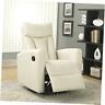 8087iv I White Recliner Chair