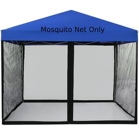Ijialife 782589287712 Mosquito Net With Zipper For 10ft X Patio Gazebo Canopy And Tent Zippered