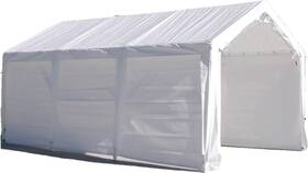 Impact Canopy 853878007073 11ft X 20ft Portable Carport Garage All Season Fully Enclosed Wi