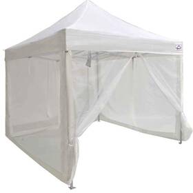Impact Canopy 856853002360 Zippered Mesh Sidewalls For 10ft X Pop-up Tent White