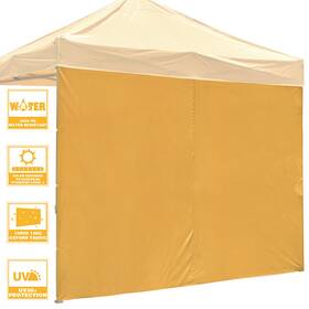 07csw001-1010-01 Instahibit Universal Sidewall Uv30 Fits 10x10ft Canopy Garden Picnic 1 Piece