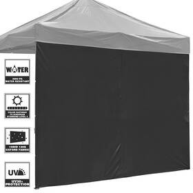 07csw001-1010-06.v1 Instahibit Universal Privacy Sidewall Uv30 Fits 10x10ft Canopy 1 Piece Gazebo