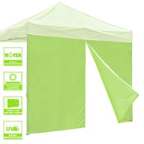 07csw002-1010z-b04 Instahibit Universal Sidewall Zipper Uv30 Fits 10x10ft Canopy Picnic 1 Piece