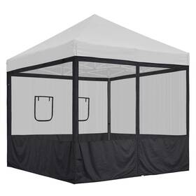 07csw004-hm-06 Instahibit 4pcs Pop Up Canopy Net Side Wall 10x10ft Tent Shelter Mosquito Mesh Sidewall