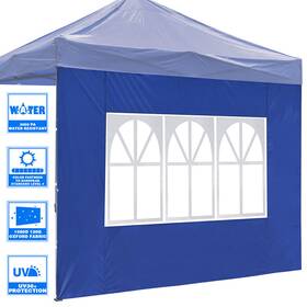 07csw005-1010w-03 Instahibit Universal Window Sidewall Uv30 Fits 10x10ft Canopy Picnic 1 Piece