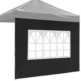 07csw005-1010w-06 Instahibit Universal Window Sidewall Uv30 Fits 10x10ft Canopy Camping 1 Piece