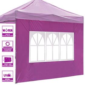 07csw005-1010w-28 Instahibit Universal Window Sidewall Uv30 Fits 10x10ft Canopy Shelter 1 Piece