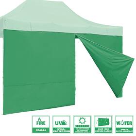 07csw008-a315zt-04 Instahibit 1 Pack Side Wall For 10x15 Ft Ez Pop Up Canopy Tent Uv50 Zipper Yard
