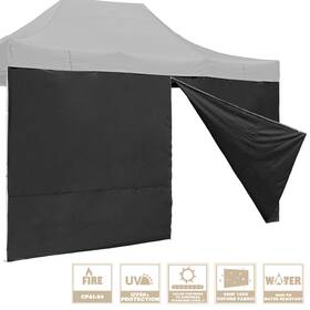 07csw008-a315zt-06 Instahibit 1 Pack Side Wall For 10x15 Ft Ez Pop Up Canopy Tent Uv50 Zipper Lawn