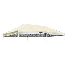 07ctp002-1020-bei Instahibit 10x20ft Replacement Pop Up Canopy Top Sunshade Cover Outdoor Patio