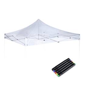07ctp006-10t-tr Instahibit 10x10ft Transparent Cover Replacement Top For Outdoor Instant Tent