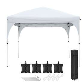 07gzb003-10x10h-09 Instahibit 10x10 Ft Pop Up Canopy Uv50 Instant Folding Tent Roller Bag Outdoor Party Yard
