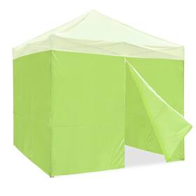 Instahibit 767571350865 Set Of 4 Sidewall Uv30 Fits 10x10ft Canopy Tent Zipper Outdoor Party