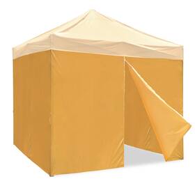Instahibit 767571350896 Set Of 4 Sidewall Uv30 Fits 10x10ft Canopy Tent Zipper Outdoor Party