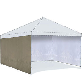 Instant Canopy Sidewall For 10x10ft 10x20ft Pop Up 3/4/6 Pack Sunwall B
