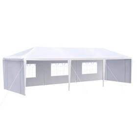 H2sa19ot078 Itopfox 10 Ft. X 30 White Heavy-duty Garden Event Canopy Outdoor Wedding 8