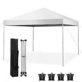 Hssa01-2ot015 Itopfox Canopy Tent 94.8 Inch X94.8 X102 White Waterproof Folding With 4 Sandbag Outdoor