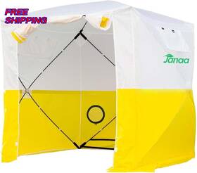 Janaa 445004435480 Professional Work Tent Pop Up 6 2x6 2x7 Ft Instant Quick And Easy Tool Free Setup