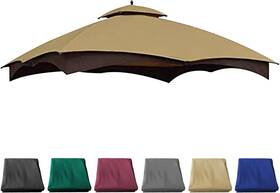 O382cf-aa21572 Jancanopy 10x12 Replacement Gazebo Cover For Lowes Model #tpgaz17-002c Tpgaz17-002