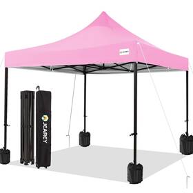 Jearey 716709884017 10x10ft Pop Up Canopy Tent Sun Shelter Easy Instant Portab