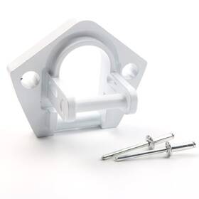 3825.rv08292029 Jetuplusllc Aluminum Awning For Sunchaser Ii Replacement Part Bottom Foot Soild White
