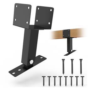 Dzc3pc Jexaline 3pcs Roof Riser Brackets Kit Pergola Beam Bracket Heavy Duty Pergo