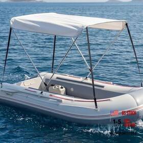Jolliludo Kei-jolliludo-0699 Boat Canopy Sunshade For Inflatable Boats - Waterproof Uv Protection Top