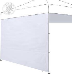 Joramoy 705353905704 Canopy Tent Sidewalls For 8 Pop Up Instant Sunwall With