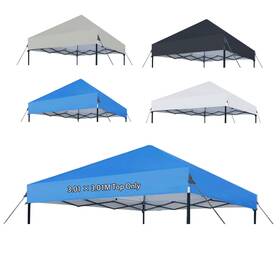 Jy-dg1010-blue Joramoy 10 Canopy Replacement Top Only Waterproof Pop Up Tent Cover Wi