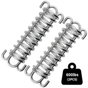 Jpkta 702571840886 2pcs Porch Swing Spring 300lb Heavy-duty Awning For Silver