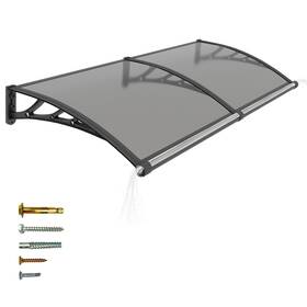 A222-40x60-bg Jyjnhome Window And Door Awning Exterior 40x60 Inch Polycarbonate Overdoor Entrance Ca