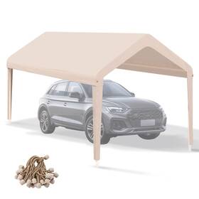Kahlhak 710946799561 Carport Canopy 10ftx20ft Heavy Duty Replacement Cover Garage Shelter 800