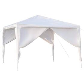 X102 Karl Home 251912445490 Tent Canopy 120 Inch X120 White 4-sidewall Collapsible Heavy Duty