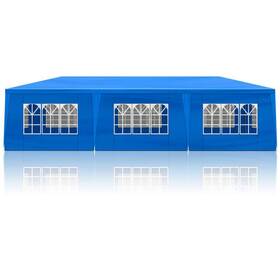 Karl Home 390066258409 Canopy Tents 30ftx10ft Blue Outdoor Party Tent With 8 Sidewalls Sturdy