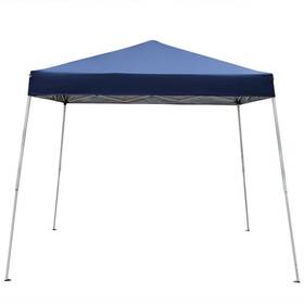Karl Home 454844424667 Pop-up Canopy 10ft X Foldable Slant Leg Steel Blue With Storage Bag