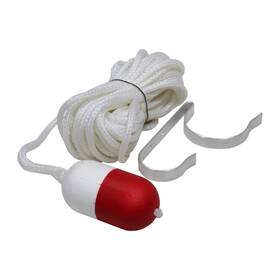 10-222-30 Kemp Usa 30 Ft. Throw Rope With Float And Ring Buoy Holder