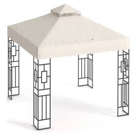 Grc-250ba Kenley Gazebo Cover Replacement Canopy Top 10x10 Ft 3m X - Double Tier