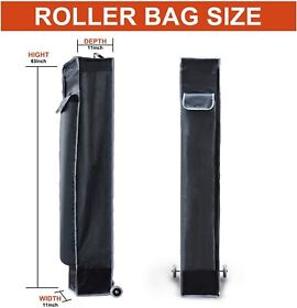 Keymaya Replacement Wheeled Canopy Bag For 10x10 Pop Up Tent Roller Only
