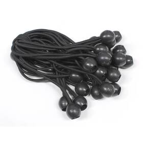 King Canopy 313046118173 8-inch Black Ball Bungees 50 Pack