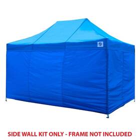 King Canopy 313094972925 Universal Instant 10x15 Side Walls - 4 Pack Blue