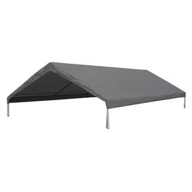 Mpn-303940504318 King Canopy Replacement Drawstring Cover 10ft X 20ft - 10ft8 Inch A-frame Gray